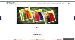 Desktop Screenshot of ethnicsutra.com